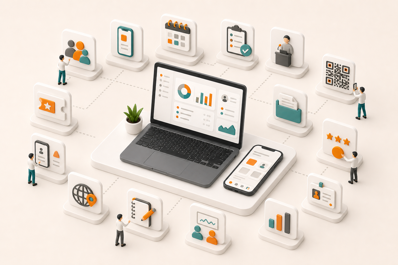 Konfx. platform modules illustration